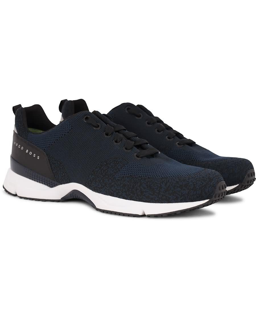 boss green velocity running sneaker navy Opprinnelige Billig v55ec